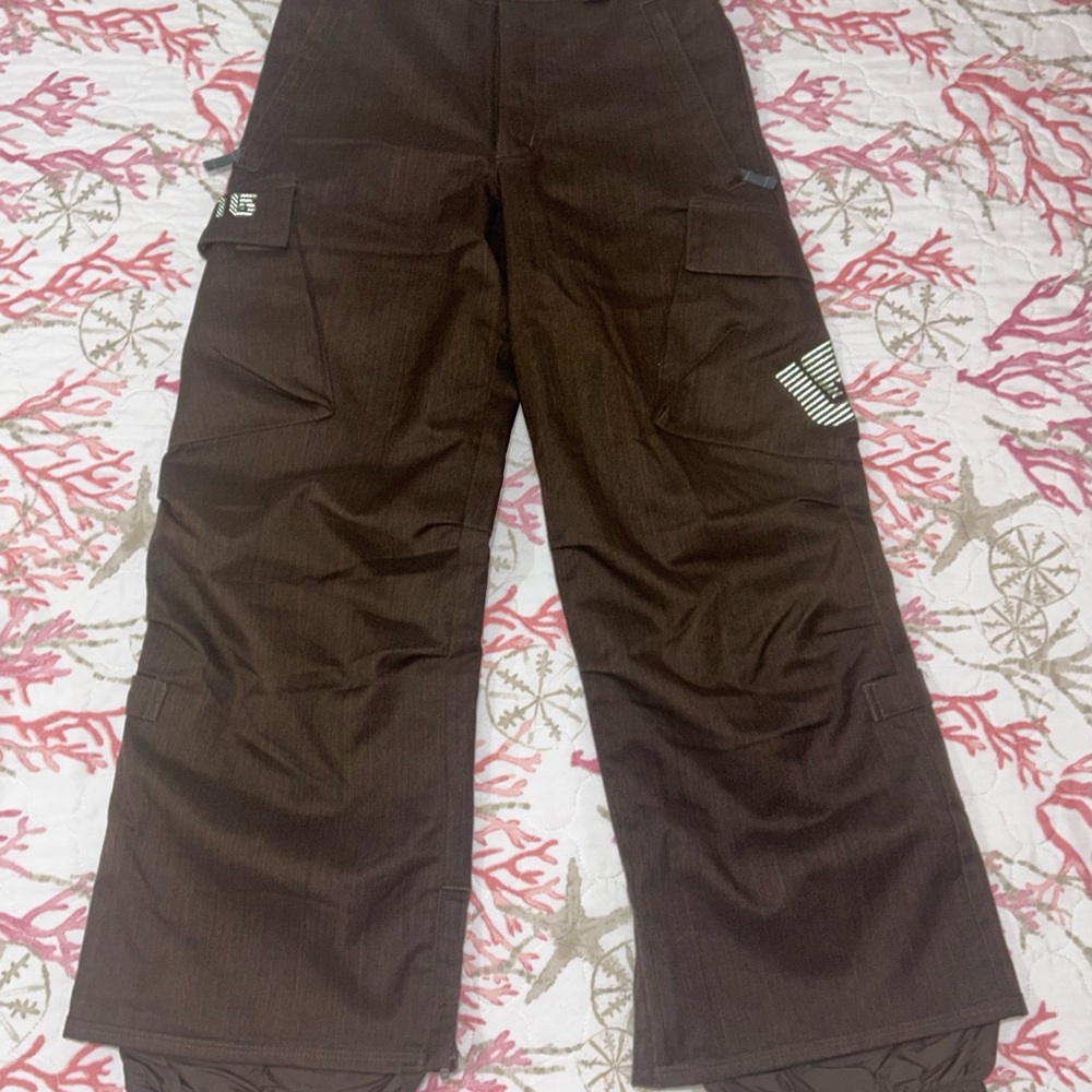 Burton Boys Brown DryRide Cargo  Snowboard / Ski Pants